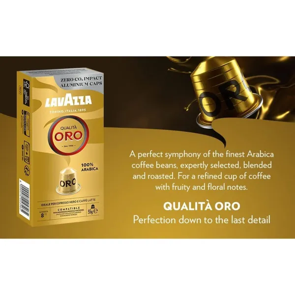 Kavos kapsulės Lavazza Qualitá Oro