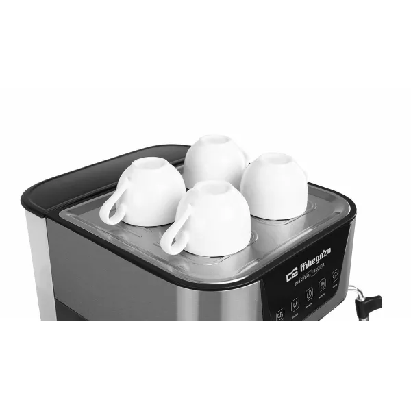 Express Coffee Machine Orbegozo 17535 Black 1050 W 1,5 L