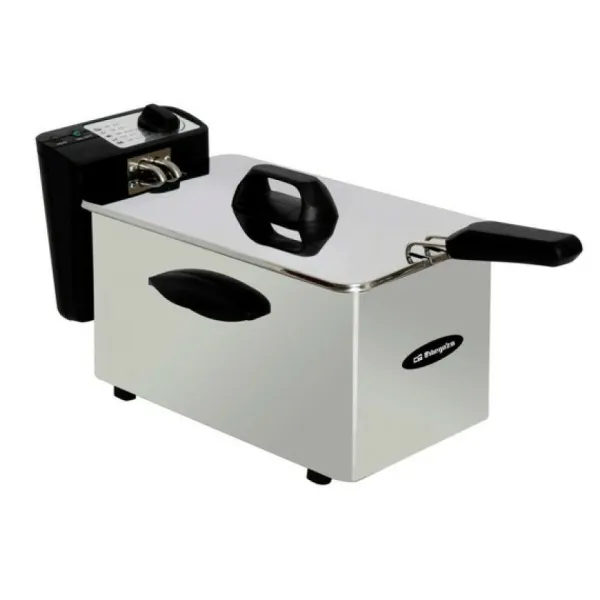 Deep-fat Fryer Orbegozo FDR35 Steel 2000 W 3,5 L