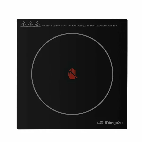 Portable Ceramic Hob Orbegozo PCE5000 2000 W Black
