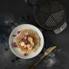 Waffle Maker Princess Princess 132380 1200 W Black Silver Steel