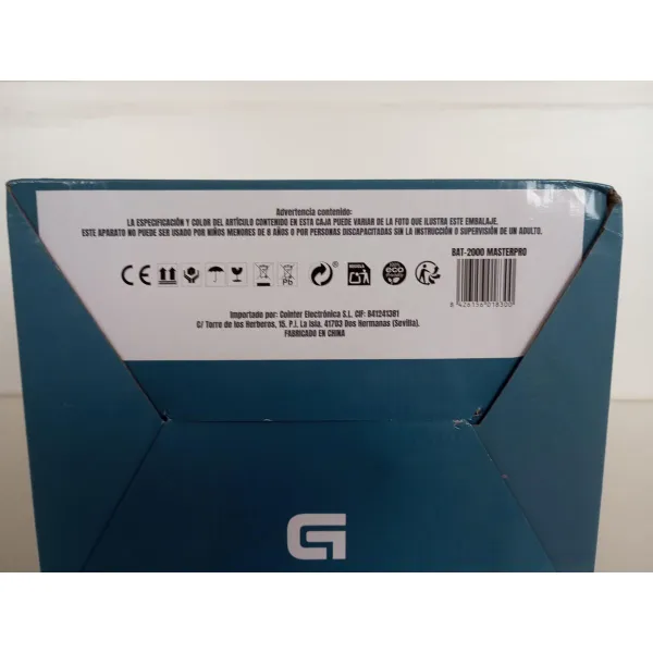 Cup Blender Grunkel BAT-2000 MASTERPRO Black Steel 1,5 L