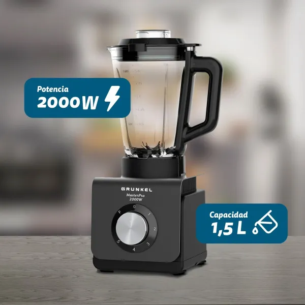 Blenderis-Krūze Grunkel BAT-2000 MASTERPRO 2000 W Melns 1,5 L
