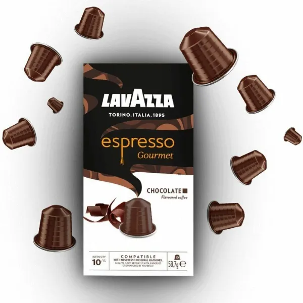 Kavos kapsulės Lavazza Espresso Gourmet Chocolate 10 Dalys (10 vnt.)