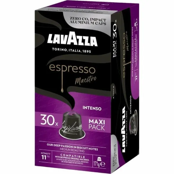Kahvikapselit Lavazza Espresso Maestro Intenso 30 Kappaletta (30 osaa)