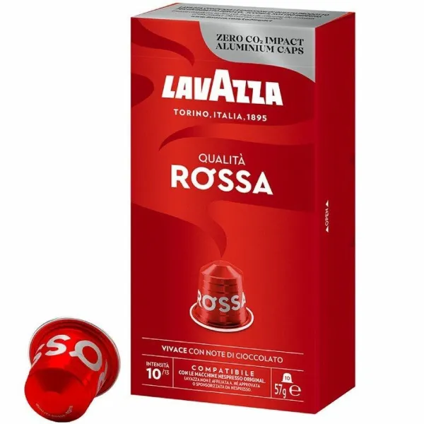 Kavos kapsulės Lavazza Qualitá Rossa 10 Dalys (10 vnt.)