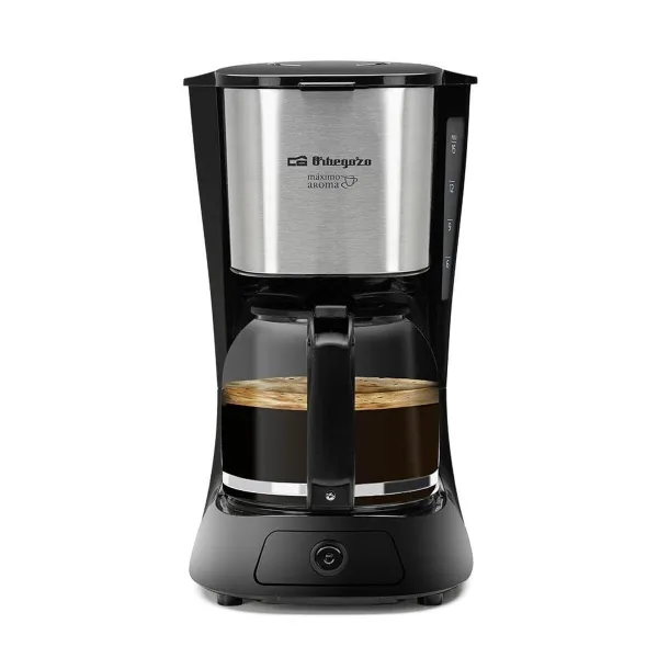 Drip Coffee Machine Orbegozo 18261 Black