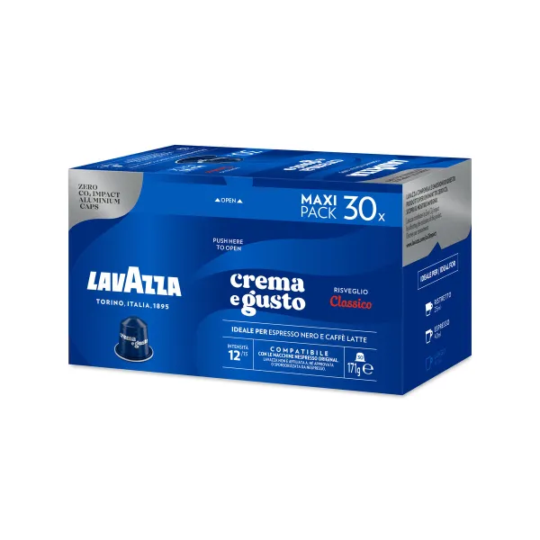 Kavos kapsulės Lavazza Crema e Gusto 30 Dalys (30 vnt.)