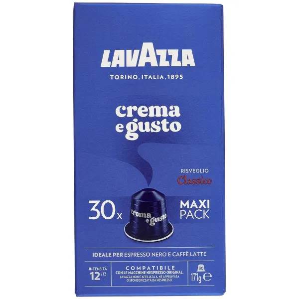 Kafijas Kapsulas Lavazza Crema e Gusto 30 Daudzums (30 gb.)