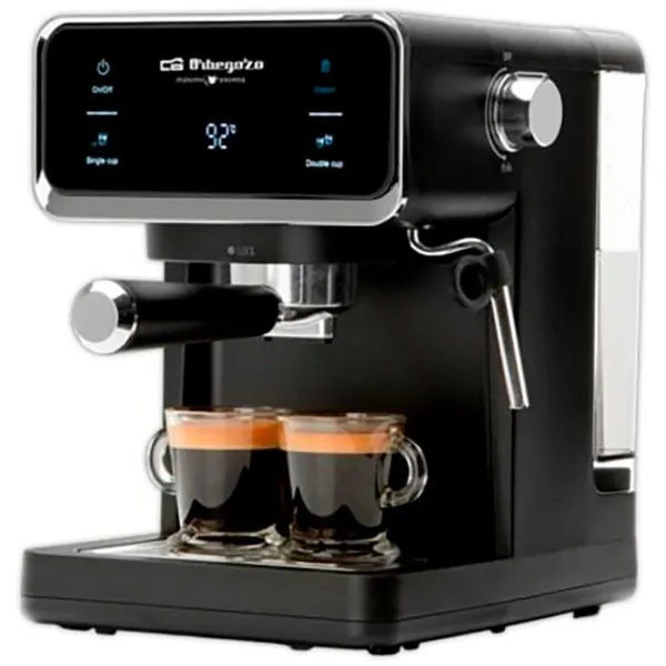 Ekspress Rokas Kafijas Automāts Orbegozo 18309 Melns 950 W 20 bar 1 L