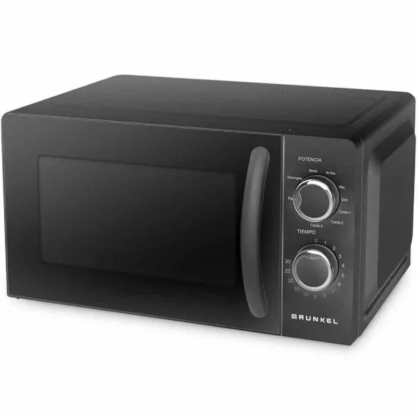 Mikroviļņu Krāsni Grunkel MWG-20NG 700 W 20 L Balts Melns