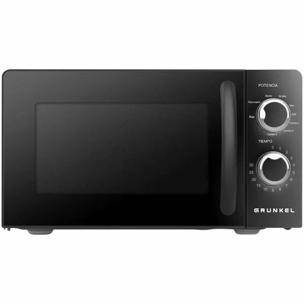 Mikroviļņu Krāsni Grunkel MWG-20NG 700 W 20 L Balts Melns