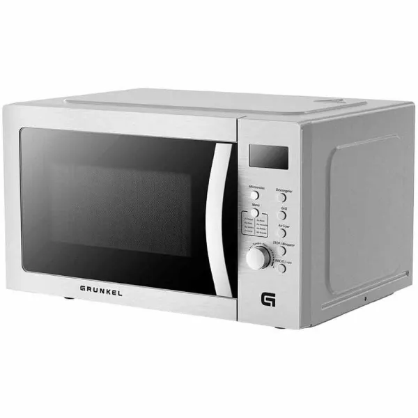 Mikroviļņu Krāsns ar Grilu Grunkel MW-28AIRFRYER 900 W Sudrabains