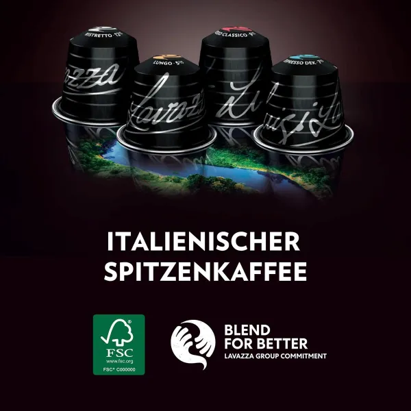 Kahvikapselit Lavazza Espresso Decaf Descafeinado (10 osaa)
