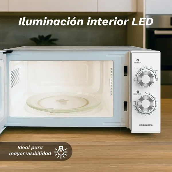Microwave Grunkel MW-25MG 900 W 25 L White