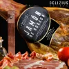 Rūsyje vytinto kumpio ir kumpio laikiklio rinkinys Delizius Deluxe