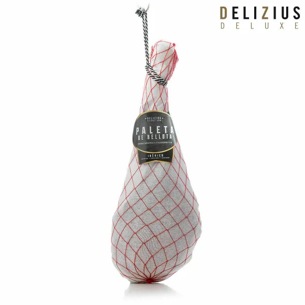 Вяленое плечо Бейота и держатель для нарезки Delizius Deluxe