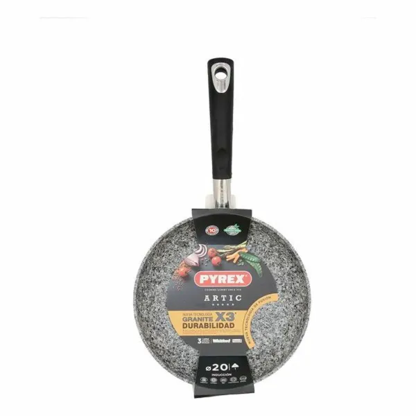 Non-stick frying pan Pyrex Artic Grey Metal Steel