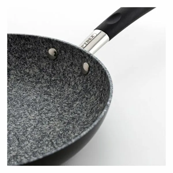 Non-stick frying pan Pyrex Artic Harmaa Metalli Teräs