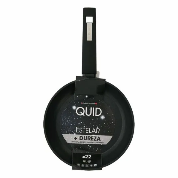 Non-stick frying pan Quid Estelar Musta Metalli