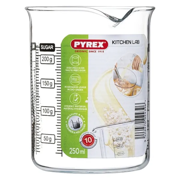 Mittakuppi Pyrex Kitchen Lab Lasi