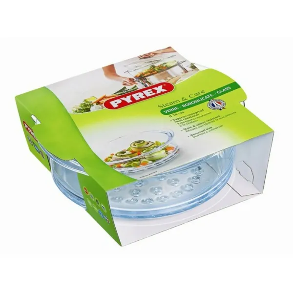 Oven Dish Pyrex Steam&Care Transparent Glass
