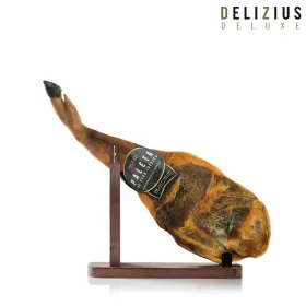 Вяленое плечо Иберико и держатель для нарезки Delizius Deluxe