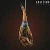 Iberijos grūdais maitinto kumpio mentės ir kumpio laikiklio rinkinys Delizius Deluxe