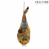 Вяленое плечо Иберико и держатель для нарезки Delizius Deluxe