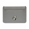 Karl Lagerfeld NFT Saffiano Karl & Choupette Sleeve - 14" Notebook Case (Silver)