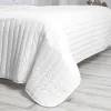Покрывало HappyFriday BASIC Белый 180 x 260 cm 33 x 16 x 43 cm