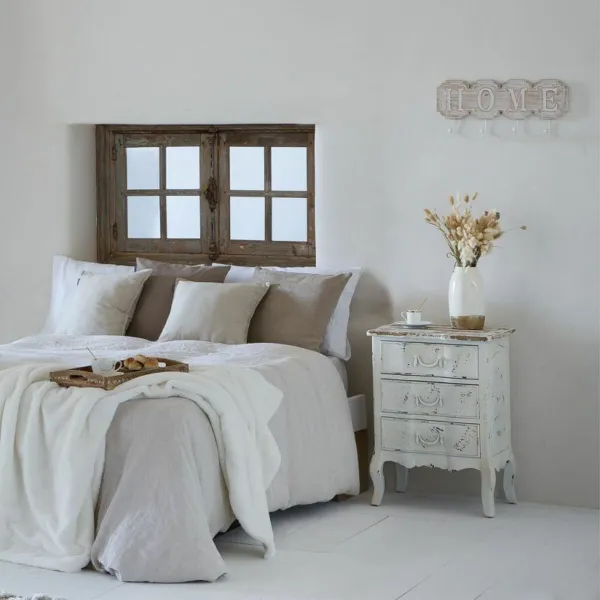 Spintelė Alexandra House Living Balta 40 x 70 x 50 cm