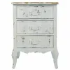 Ночной столик Alexandra House Living Белый 40 x 70 x 50 cm