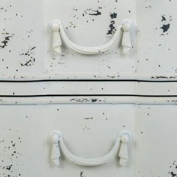 Ночной столик Alexandra House Living Белый 40 x 70 x 50 cm
