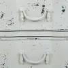 Ночной столик Alexandra House Living Белый 40 x 70 x 50 cm