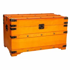 Chest Alexandra House Living Wood Metal 37 x 39 x 66 cm