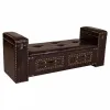 Jakkara Alexandra House Living Musta Polyuretaani Puu MDF 40 x 52 x 130 cm