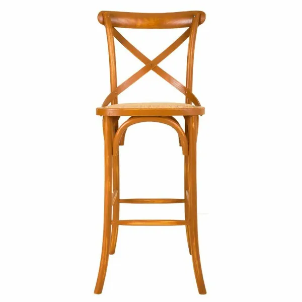 Taburetė Alexandra House Living Rotangas Beržas 53 x 116 x 45 cm