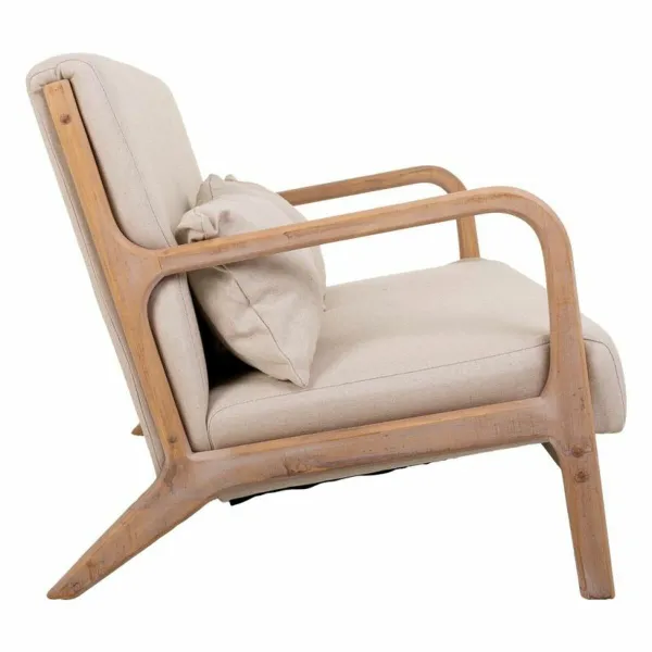 Sofa Alexandra House Living Kreminė 85 x 74 x 122 cm