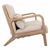 Sofa Alexandra House Living Kreminė 85 x 74 x 122 cm