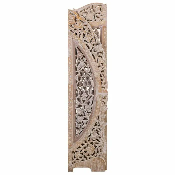 Folding screen Alexandra House Living White 2 x 180 x 153 cm