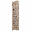 Folding screen Alexandra House Living White 2 x 180 x 153 cm