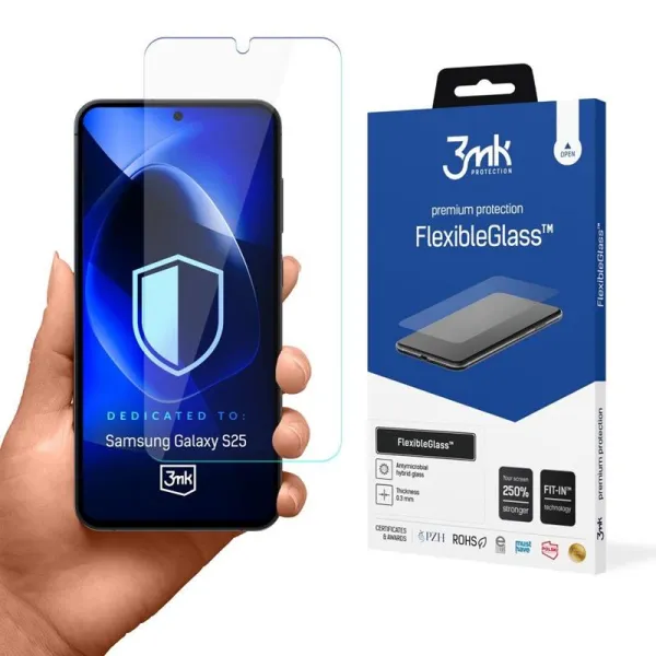 3mk FlexibleGlass - Hybrid Glass for Samsung Galaxy S25