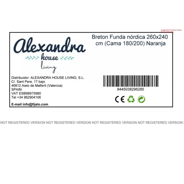 Ziemeļu pārvalks HappyFriday Gulta 180/200 260 x 240 cm