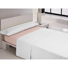 Fitted bottom sheet Happy Home MIX COLORS Pink Single