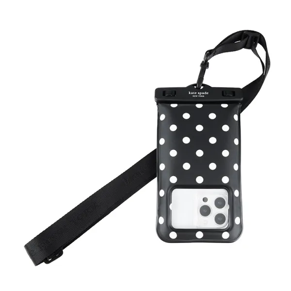 Kate Spade New York Waterproof Floating Pouch - Waterproof case for smartphones up to 6.7" (Picture Dot)
