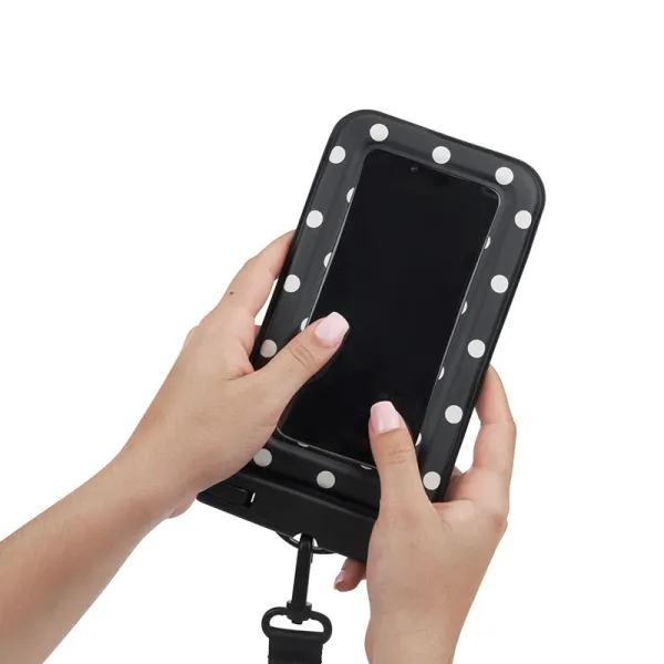 Kate Spade New York Waterproof Floating Pouch - Waterproof case for smartphones up to 6.7" (Picture Dot)
