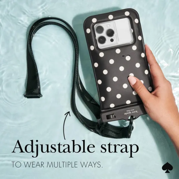 Kate Spade New York Waterproof Floating Pouch - Waterproof case for smartphones up to 6.7" (Picture Dot)