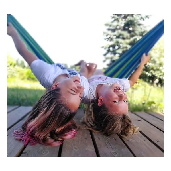 Hammock without spreader bars Iso Trade multicolour 150 kg 240 x 150