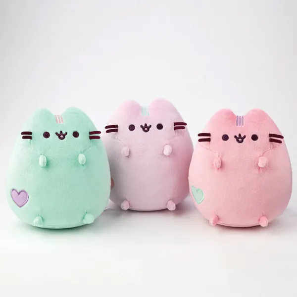 Pusheen - Plush stuffed animal 18 cm (pastel lilac)